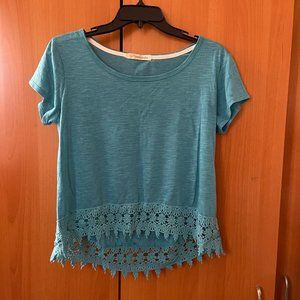 [Women's] Cropped Stylish Short-Sleeved Shirt